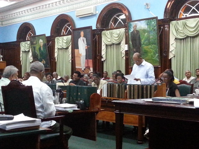 APNU stands alone as security allocation is passed uncut