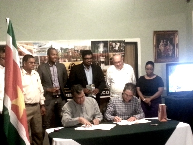 Guyanese, Surinamese tour operators twinned
