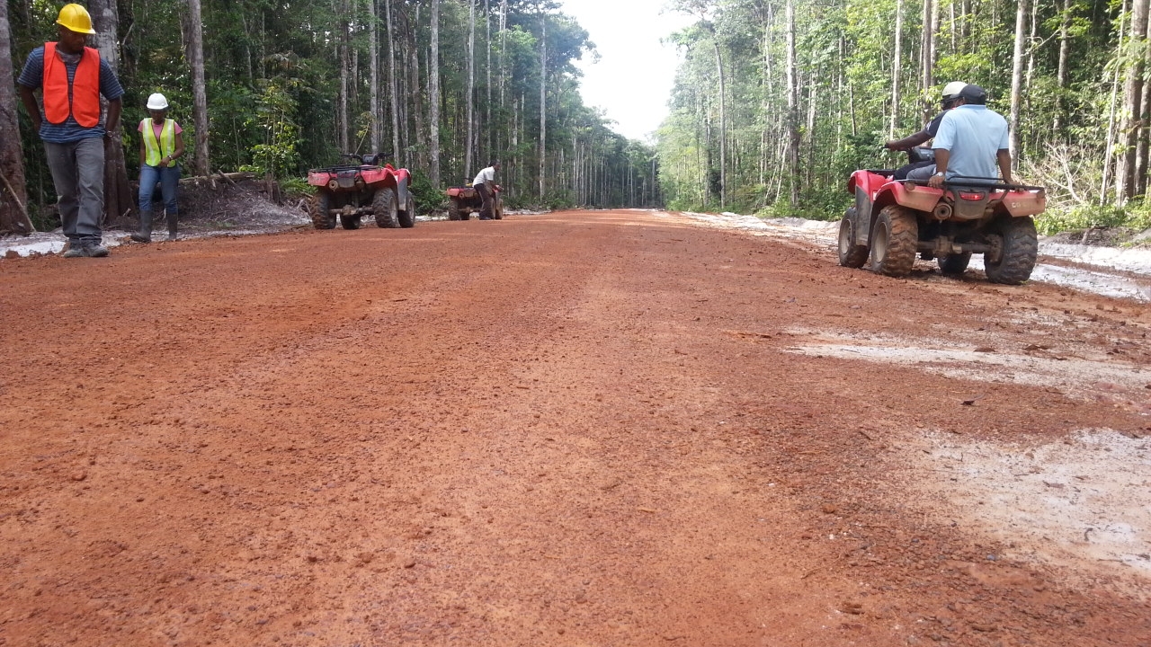 Amaila Access Road: US$12M spent, 67 percent completed