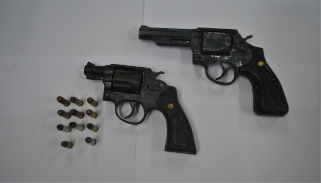 35 arrested, stolen items, guns and ammo found