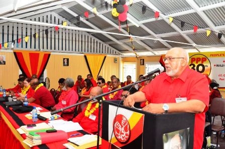 Ramotar delivers charge for regaining PPP’s parliamentary majority