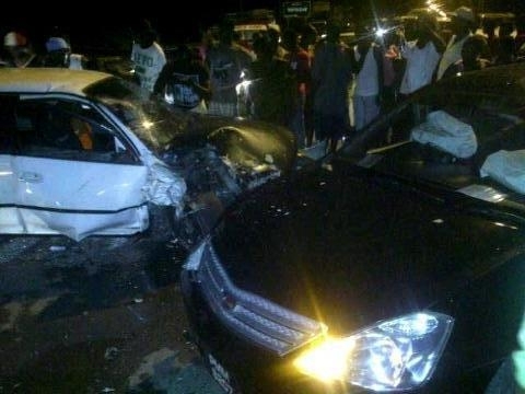 Motorcyclist loses hand, five others injured in three-vehicle smash-up