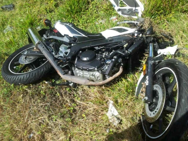 Motorcyclist dies in collision with truck