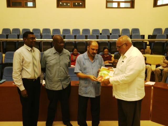 President Ramotar laments drug wastage, shortage ; Health Strategy includes improved procurement