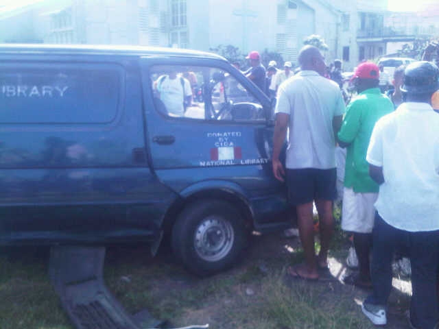 Chief Librarian, biker die in separate accidents