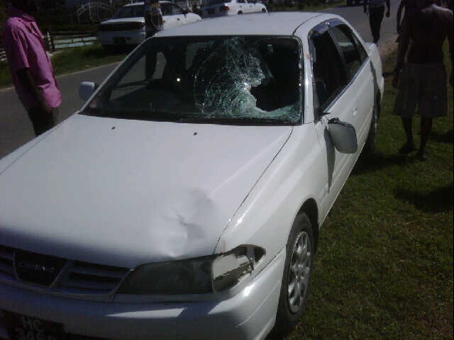 Man, son killed on Essequibo Coast roadway