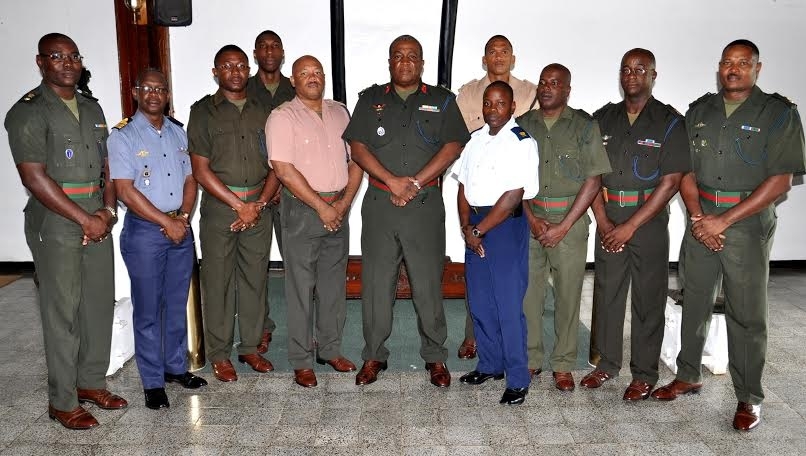 GDF promotes officers, other ranks