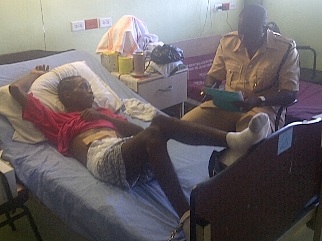 Baton-sodomy: Harding says was ashamed to tell doctors; prison wardens mocked him