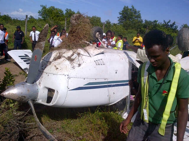 UPDATE: Pregnant woman seriously injured in Ogle plane crash – Demerara ...