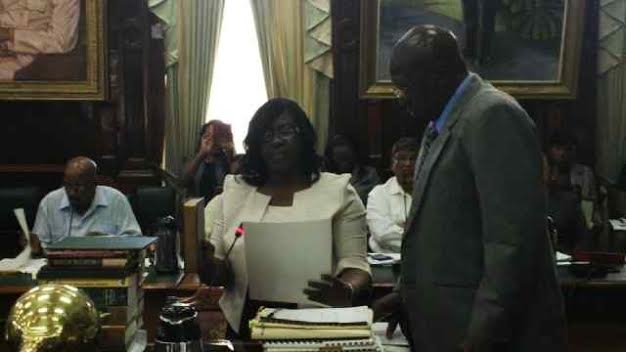 Karen Cummings sworn in as APNU MP; Basil Williams is Deputy Speaker
