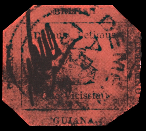 Colonial Guyana stamp to auction for US$10-20 million