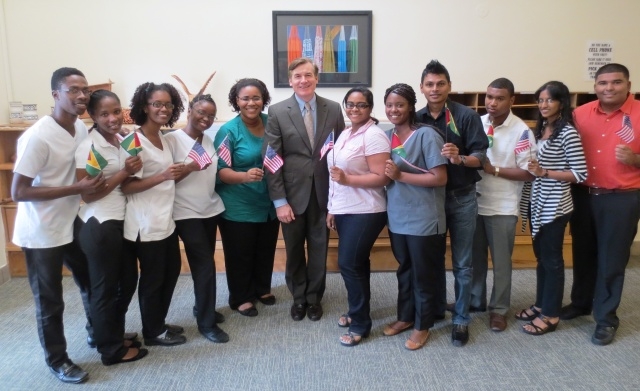 University of Guyana students participating in exchange prog. with US institutions