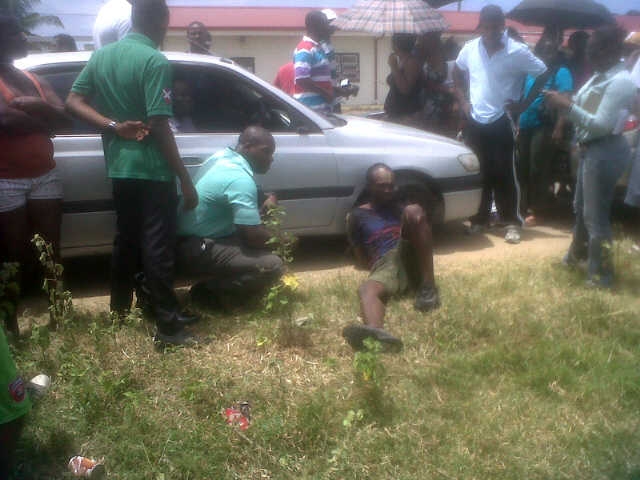 Suspected robber caught after shootout with police