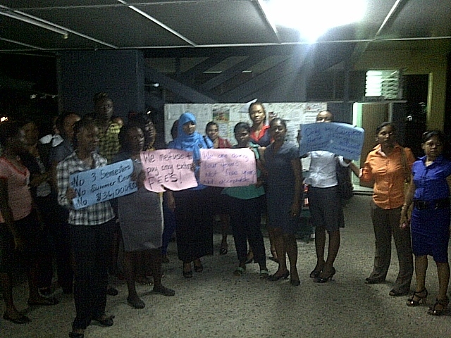 Some UG students protest new Education Degree format