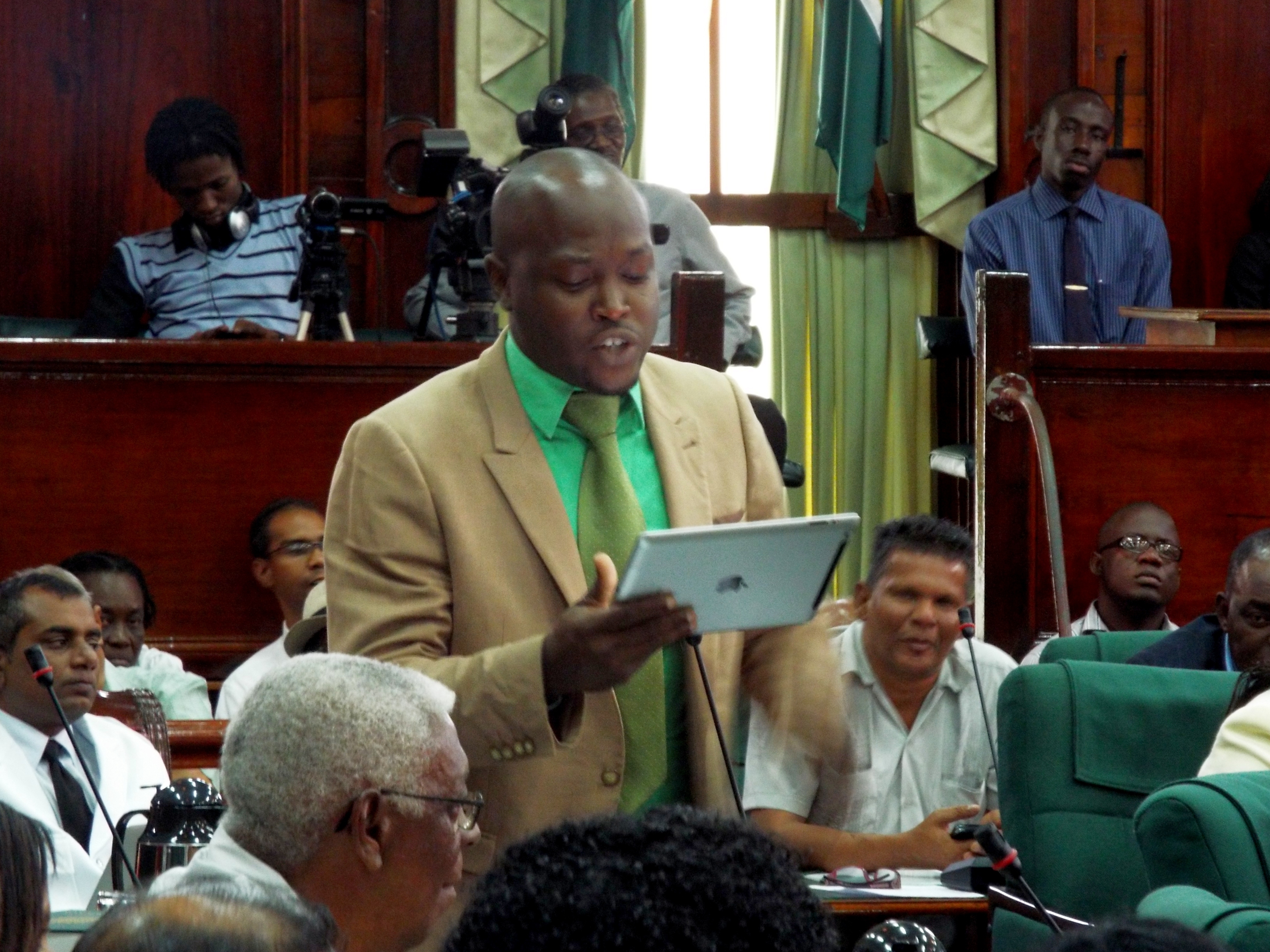 BUDGET DEBATE: Bond laments “pittance” for justice sector
