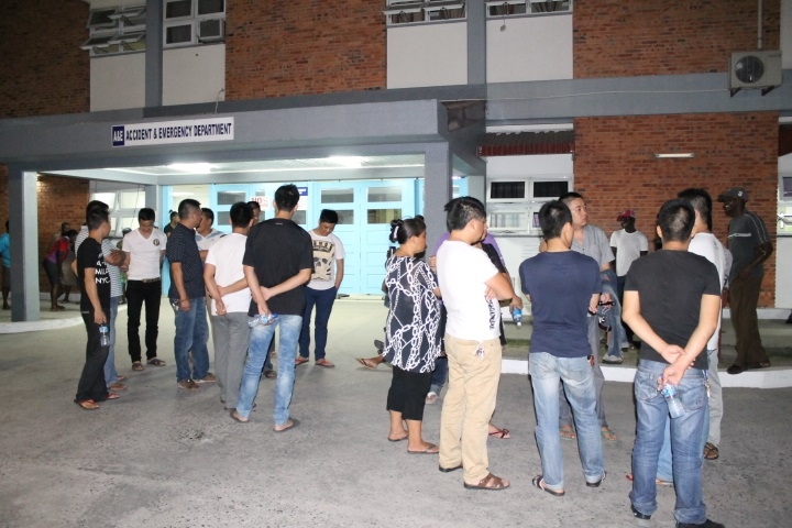 Two Chinese nationals shot