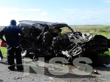 Woman seriously injured in Suriname crash flown home