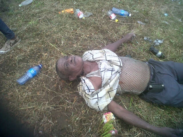 Body of man removed from drain