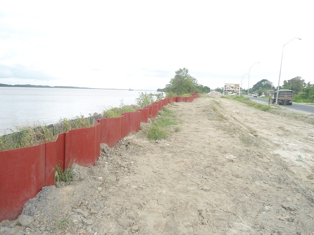 East Bank Demerara river defence strengthened