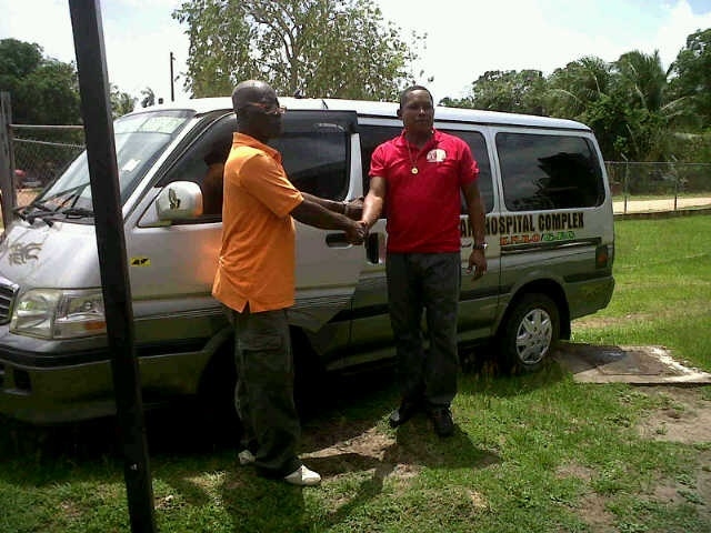 Kwakwani Hospital gets ambulance, medical supplies