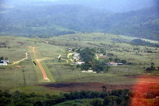 Plane crashes in interior