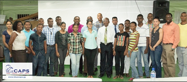 Blue CAPS launches Albouystown Youth Leadership Programme