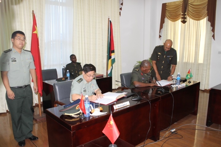 China’s army, GDF sign grant agreement without political strings