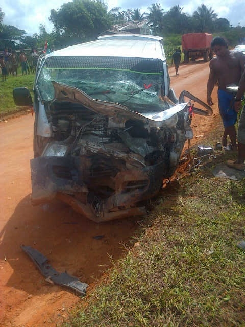 Several injured in Port Kaituma collision