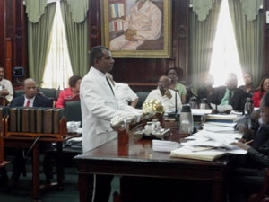 Guyana’s Speaker’s Mace not stolen; Opposition wants fixed dates for National Assembly’s reconvening
