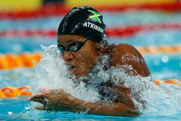 Jamaica’s Atkinson is 1st black woman to win world swimming title