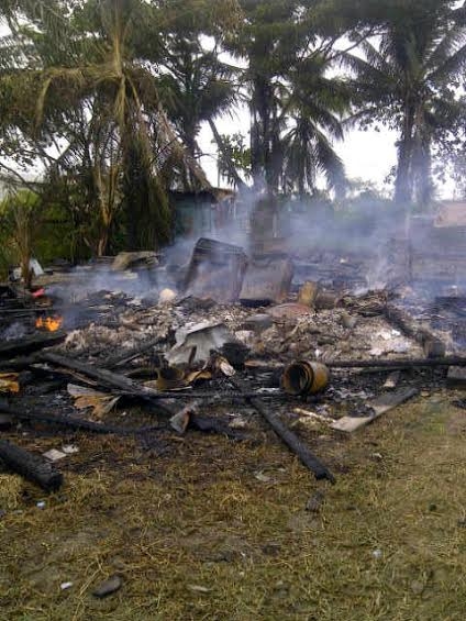 Several injured after jilted lover sets house ablaze