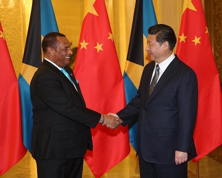 China, Bahamas pledge to boost cooperation