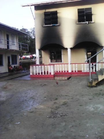 Fire at Bartica Secondary School’s dormitory