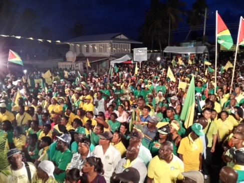 Nagamootoo unfazed by few Indo-Guyanese at coalition’s Whim Rally