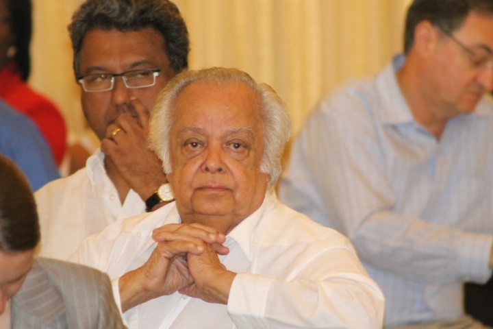 Sir Shridath Ramphal hospitalised