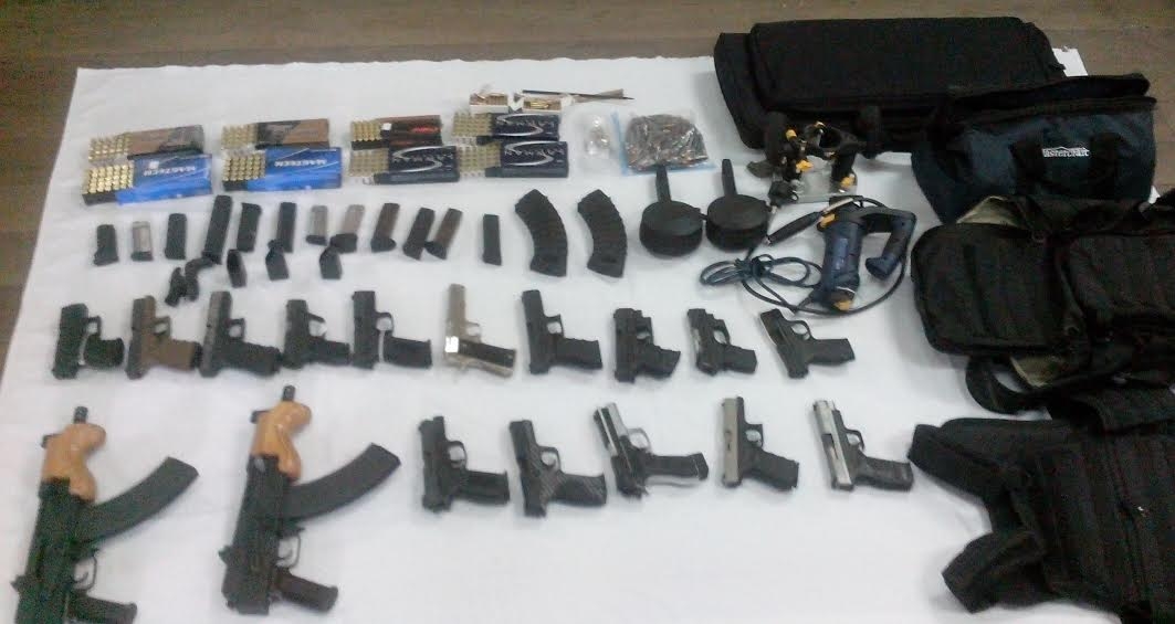 Updated: Cache of arms, ammo seized at City wharf