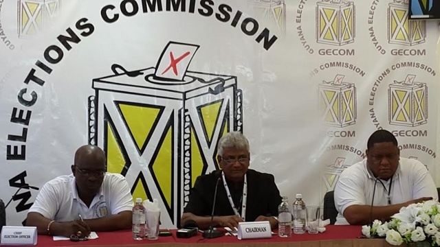 GECOM to chide supplier over failed stamps, contemplates increased security after polls close