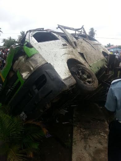 BREAKING NEWS: One dead, several injured in minibus accident