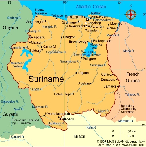 Suriname goes to general elections on Monday
