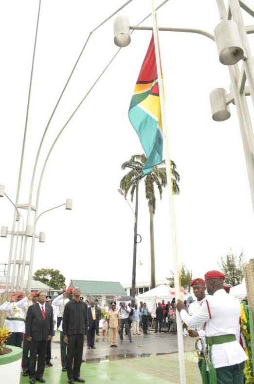 Granger charges Guyanese to build nation at Independence Day observance