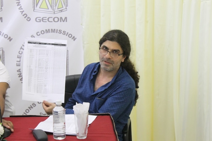 Announcement of preliminary elections to begin Tuesday evening; GECOM warns parties against claiming victory