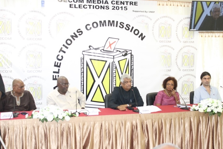 Official declaration of election results expected latest Wednesday- GECOM Chairman