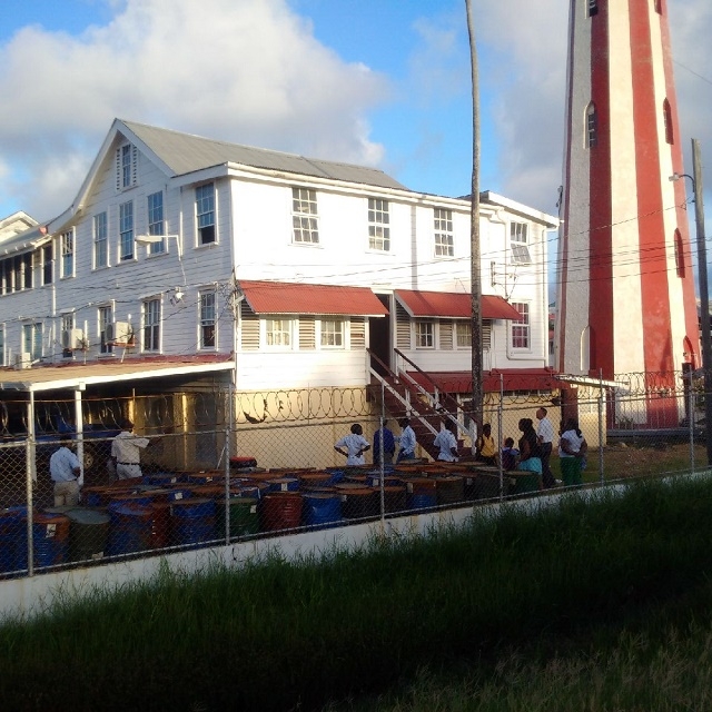 Attempted arson at former Ministry of Local Govt