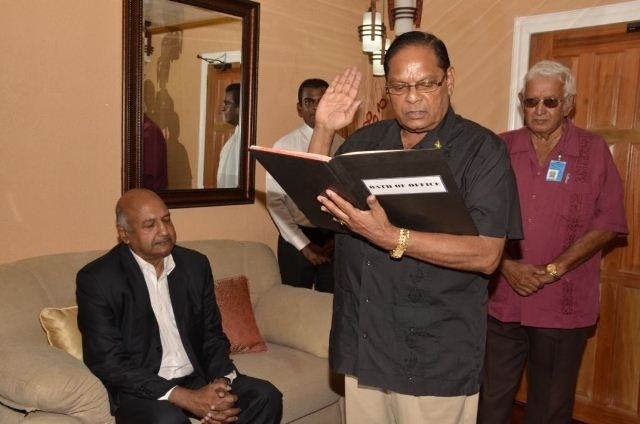 PM Nagamootoo performing duties of President