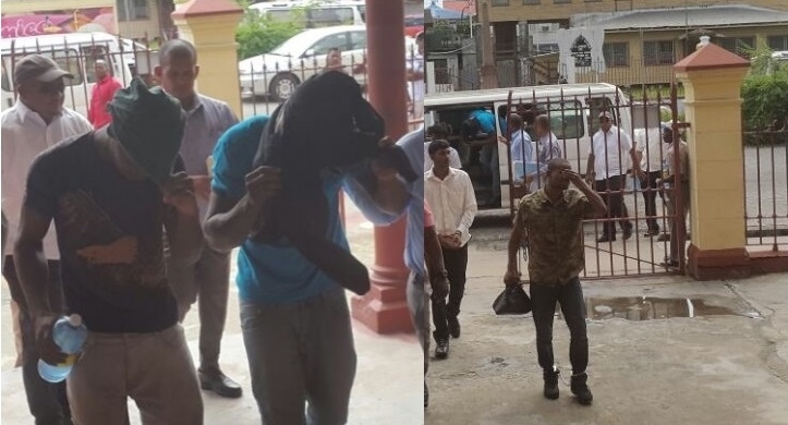 Two remanded in La Jalousie businessman murder, three refused bail for Land Court Judge, husband’s robbery