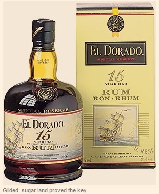 Rum: El Dorado quest led to alternative liquid gold
