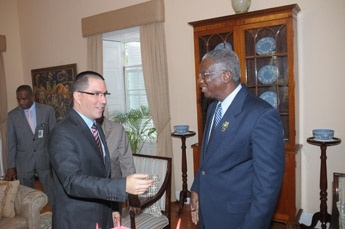 Caricom Chairman, Venezuelan Vice President discuss border controversy