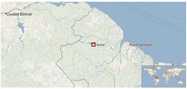 Guyana Goldfields Inc. Pours First Gold at its Aurora Gold Mine