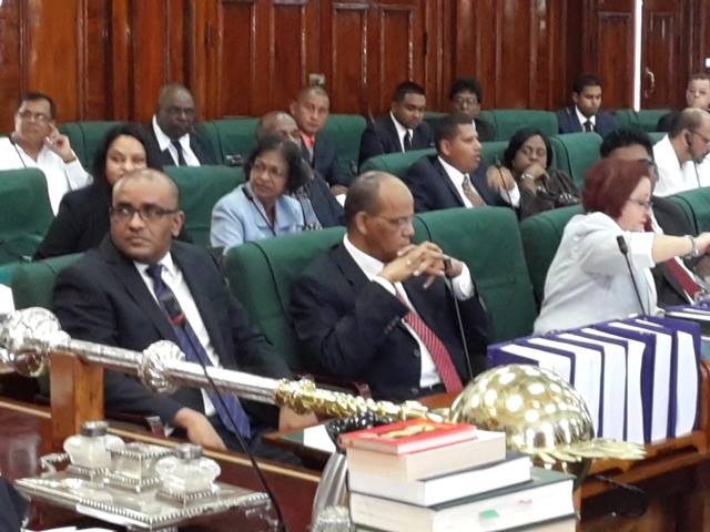 PPP opposition members sworn in at 7th Parliamentary seating, no nominations for Deputy Speaker