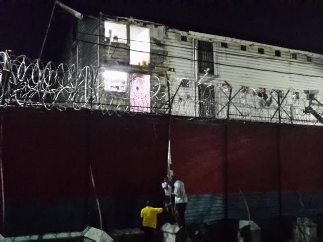 Section of Georgetown Prison wall ripped off; security beefed up